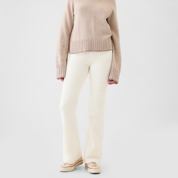 NWT GAP Flare High Rise corduroy pants 26L - Picture 1 of 14